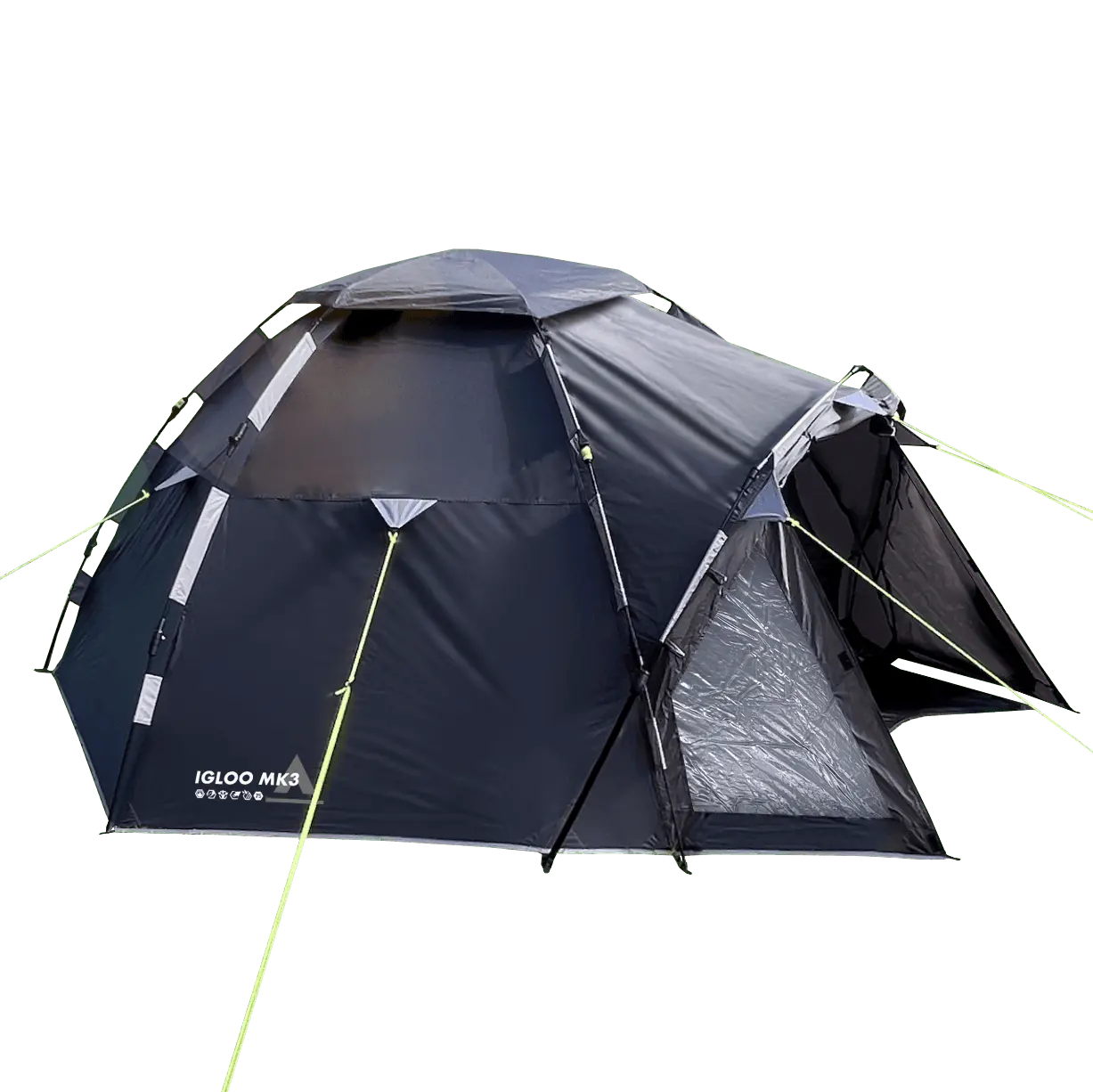 LocTek Igloo MK3 Fast Pitch Tent - 3 Man Tent Khyam